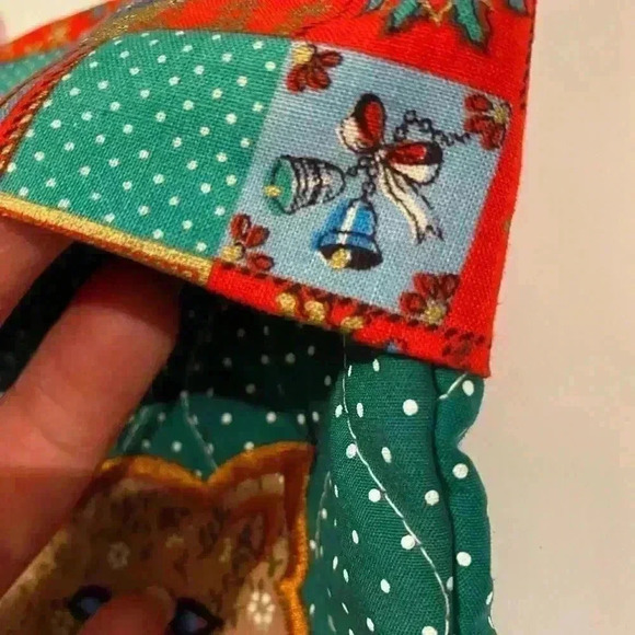 Vintage Christmas Stocking by Avon - Picture 2 of 9